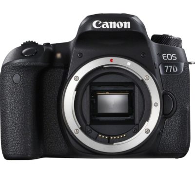 CANON EOS 77D DSLR Camera - Black CANON EOS 77D DSLR Camera - Black